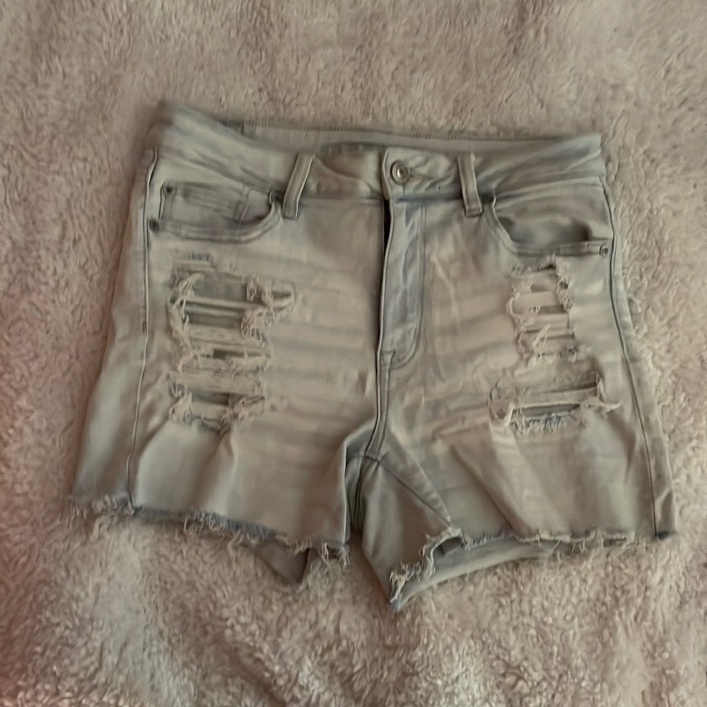 Size 10 High waist American Eagle denim shorts